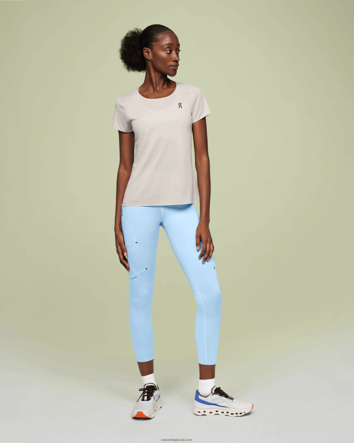 ביצועים-ט 460VH314 On Running נשים פנינה/לא צבוע-לבן