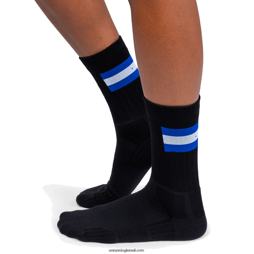 גרב טניס 460VH494 On Runningשחור/אינדיגו