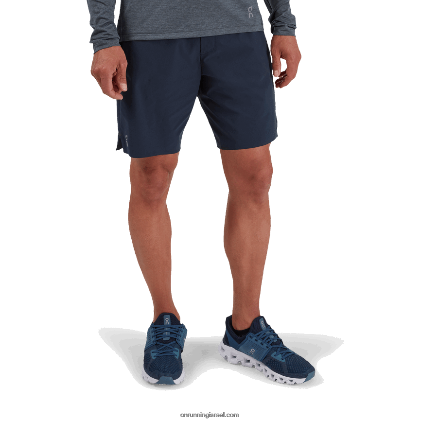 מכנסיים קצרים היברידיים 460VH737 On Running גברים חיל הים