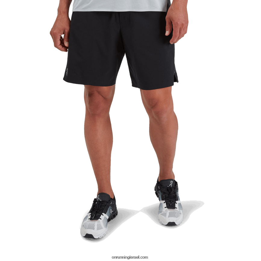 מכנסיים קצרים היברידיים 460VH739 On Running גברים שָׁחוֹר