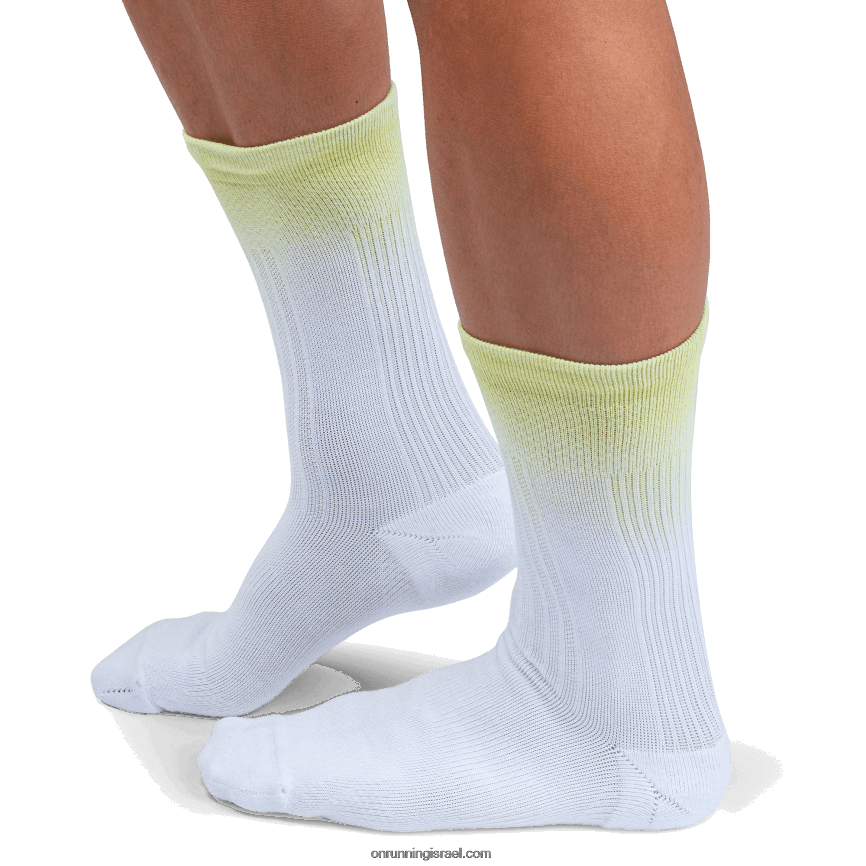 גרב לכל היום 460VH758 On Runningלבן/ חציר