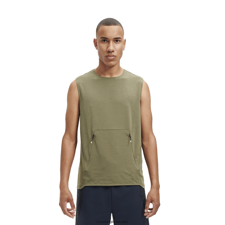 טנק אימון 460VH945 On Running גברים זית