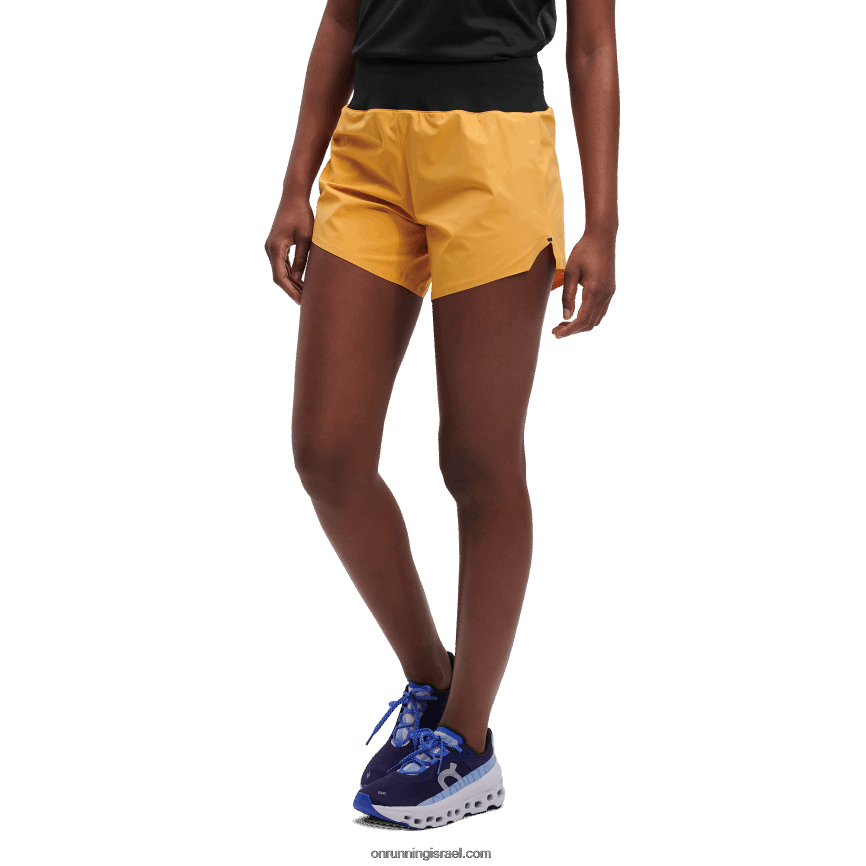 מכנסי ריצה קצרים בגודל 5 אינץ' 460VH138 On Running נשים מנגו