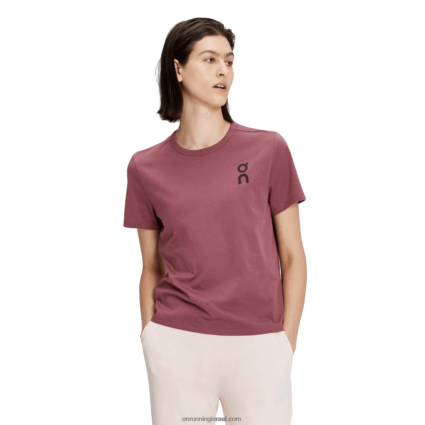 graphic-t 460VH107 On Running נשים דובדבן